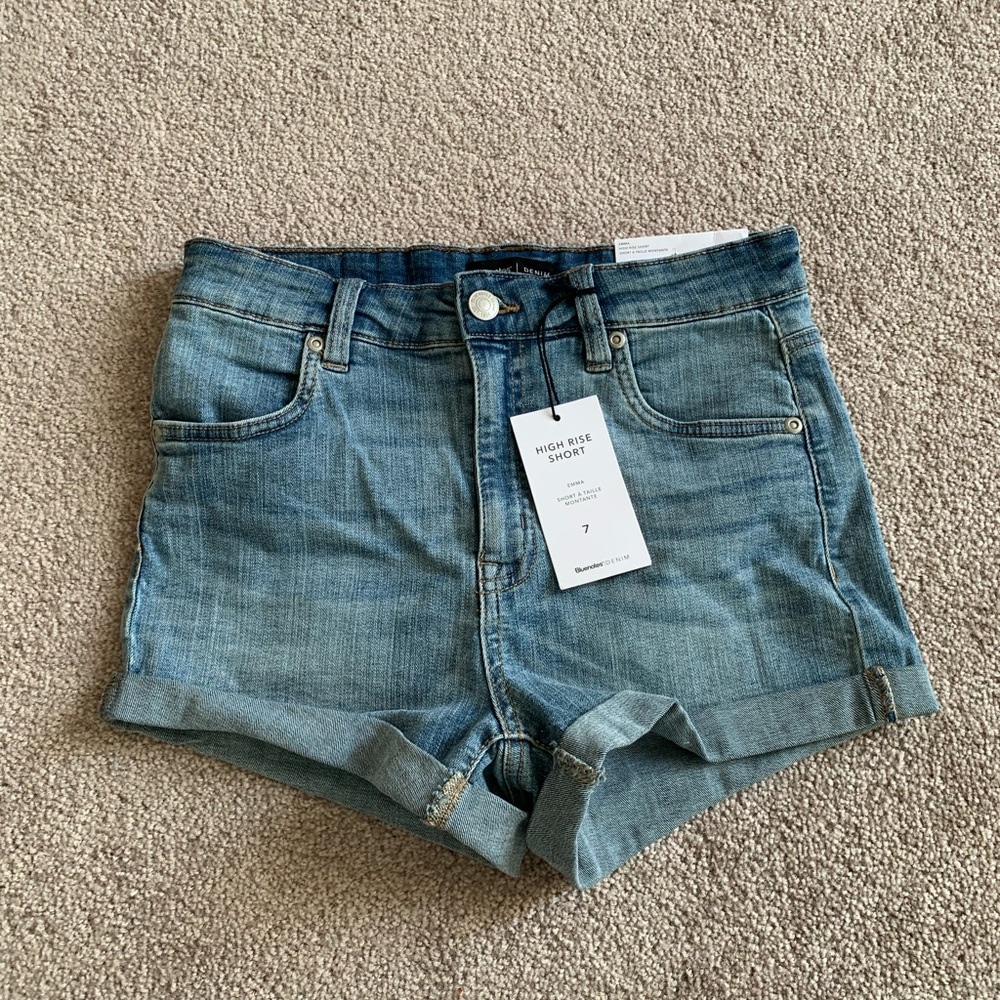 BNWT - high rise shorts